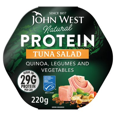 John West tuna salad with quinoa 220g - British product