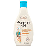 Aveeno bubble bath and wash 250ml - British product