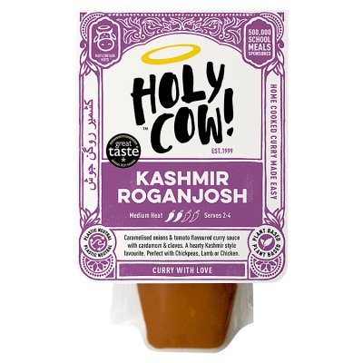 Holy Cow! Kashmir Rogan Josh curry sauce 250g, UK version