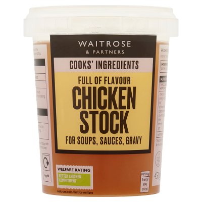Cooks Ingredients chicken stock 450g, imported from the UK
