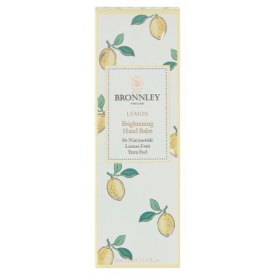 Bronnley Lemon Brightening hand balm 75ml (British brand)