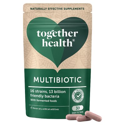 Together Health Multibiotic probiotic supplement capsules 30s, imported from the UK