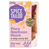 The Spice Tailor Fiery Szechuan sauce kit 245g, imported from the UK