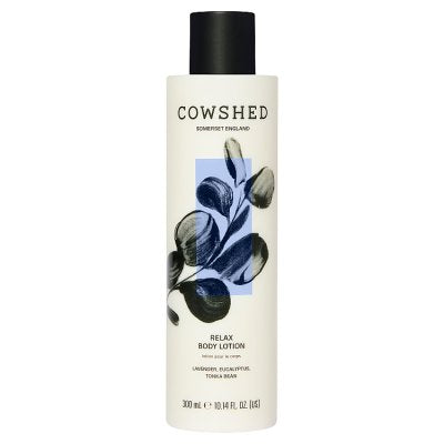 Cowshed Relax body lotion 300ml with lavender and eucalyptus - British product