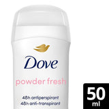 Dove Powder antiperspirant cream deodorant stick 50ml - British product