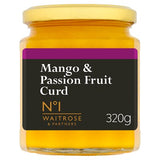 Waitrose No.1 mango and passionfruit curd 320g (British brand)