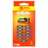 Gillette Fusion5 razor blade refills 11 pack, UK version