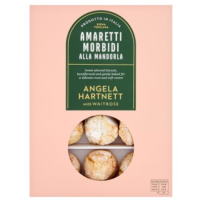 Angela Hartnett Amaretti Morbidi soft almond biscuits 250g, UK version