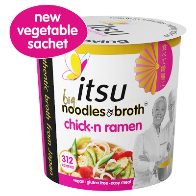 itsu chickn ramen instant noodles pot 96g (British brand)