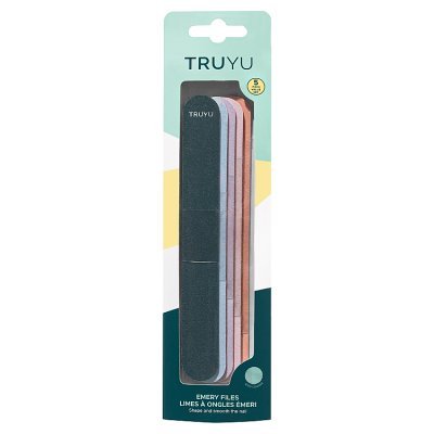 TRUYU emery files 5-pack - British product