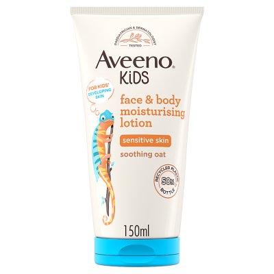Aveeno kids face and body lotion 150ml (British brand)