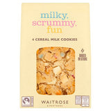 Waitrose cereal milk cookies with white chocolate 4 pack, UK version