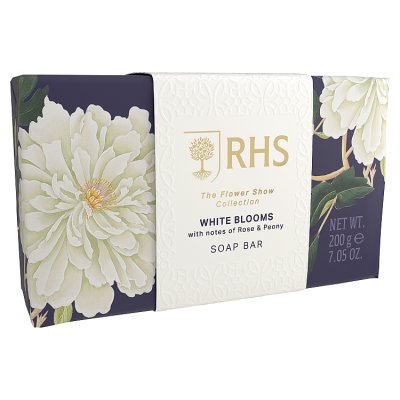 RHS Flower Show White Blooms soap 200g - British product