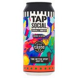 Tap Social Time Better Spent Juicy IPA craft beer 440ml, imported from the UK