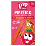 Pip Organic fruit snack Strawberry & Mango 4x18g, imported from the UK