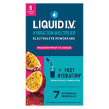 Liquid IV passion fruit hydration mix 6 sachets - British product