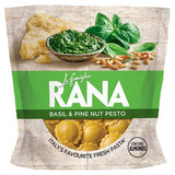 La Famiglia Rana basil pine nut ravioli 250g, imported from the UK