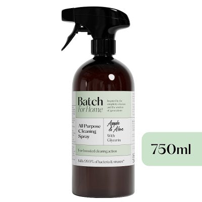 Batch cleaning spray apple aloe and glycerin 750ml (British brand)