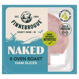 Naked oven roast ham slices 120g, imported from the UK