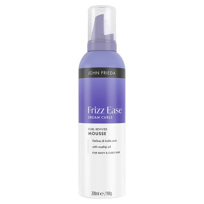 John Frieda Frizz Ease curl reviver mousse 200ml - British product