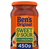 Ben's Original sweet and sour sauce with extra pineapple 450g - British product