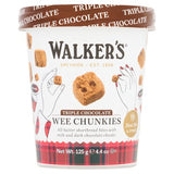 Walker's triple chocolate shortbread bites 125g (British brand)