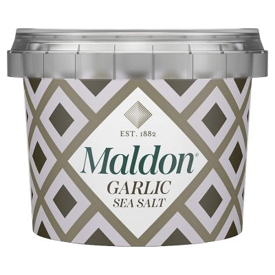 Maldon garlic sea salt flakes 50g - British product