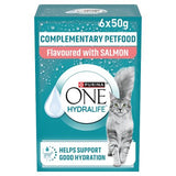 Purina One Hydralife salmon cat supplement 6x50g, UK version