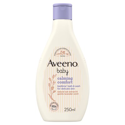 Aveeno baby bath wash Calming Comfort Bedtime 250ml, imported from the UK