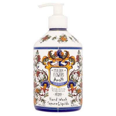 Rudy Amalfi Peony liquid hand soap 500ml - British product