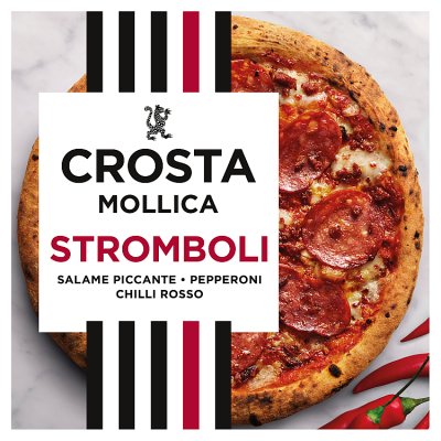 Crosta Mollica Stromboli pizza with salami and pepperoni 447g (British brand)
