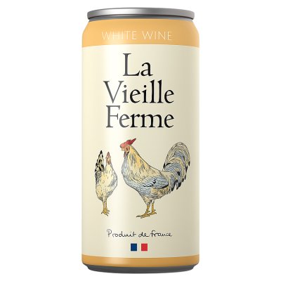 La Vieille Ferme white wine Blanc 200ml - British product