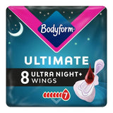 Bodyform Ultimate Ultra Night sanitary towels, UK version
