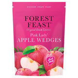 Forest Feast Pink Lady dried apple wedges 150g, imported from the UK