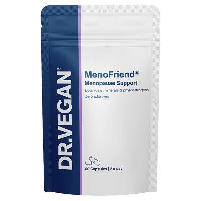 Dr Vegan MenoFriend menopause support capsules 60, UK version