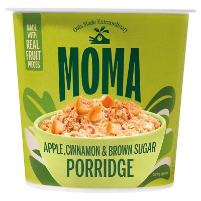 MOMA porridge pot Apple Cinnamon & Brown Sugar 65g - British product