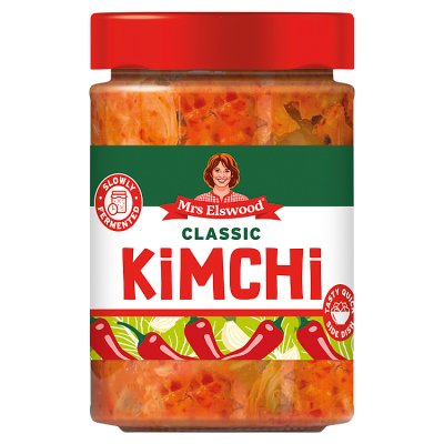 Mrs Elswood Classic Kimchi 300g, imported from the UK