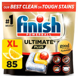 Finish lemon dishwasher tablets 85 pack, imported from the UK