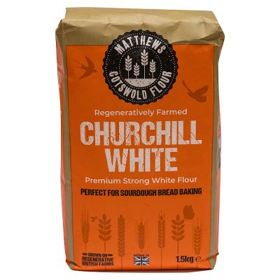 Matthews Cotswold Churchill strong bread flour 1.5kg - British product