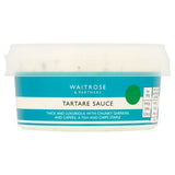 Waitrose tartare sauce 180g pot, imported from the UK