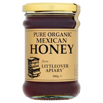 Littleover Organic Mexican Honey 340g jar - British product
