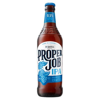 St Austell Proper Job IPA 0.5% 500ml (British brand)