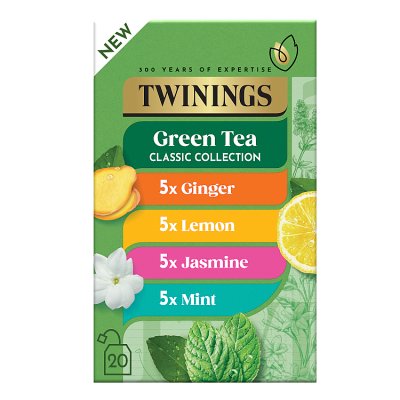 Twinings green tea selection 20 teabags 42.5g, UK version