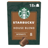 Starbucks House Blend Nespresso capsules 18 pack, UK version