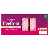 Waitrose Free From angel cake slices 5 pack, UK version