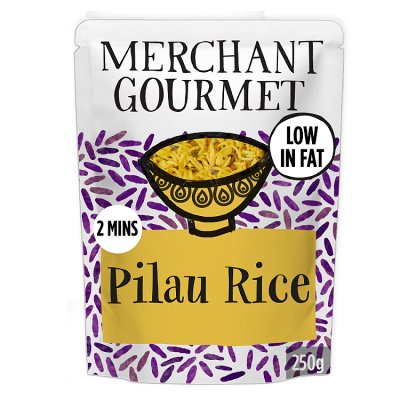 Merchant Gourmet pilau basmati rice 250g - British product