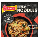 Amoy medium straight to wok noodles 2x150g, UK version