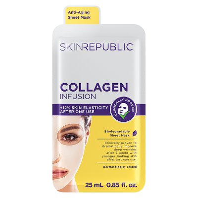 Skin Republic collagen infusion face mask 25ml, UK version