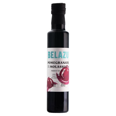 Belazu pomegranate molasses 250ml bottle, UK version
