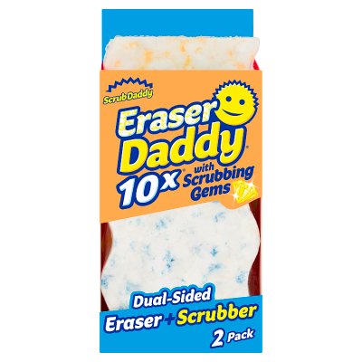 Scrub Daddy Eraser Daddy 10x cleaning eraser sponge, imported from the UK